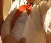 Sara Tommasi in a hot night