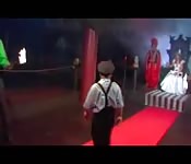 The bullfighter fucks with the dancer