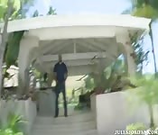 Unvergleichliche Titten und Fotze, die Riesen schluckt