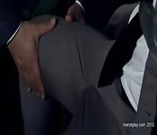 Sexy daddy gets rescued and fucked