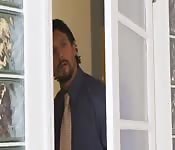 Petite teen babysitter gets her pussy stretched