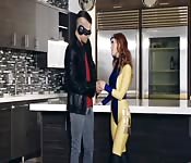 Jean Gray fucks with Wolverine and Cyclops